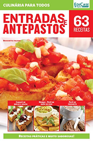 Livro PDF Culinária Para Todos Ed. 9 – Entradas e Antepastos