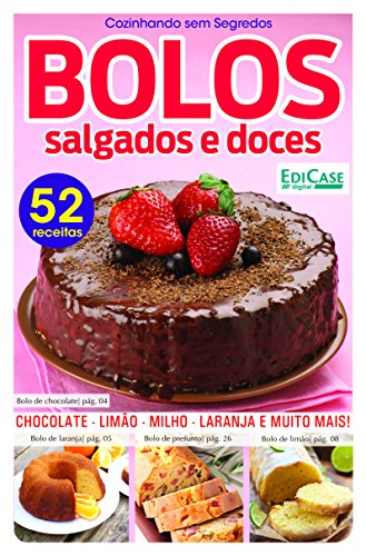Livro PDF Cozinhando Sem Segredos Ed. 3 – Bolos Caseiros