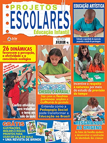 Livro PDF Projetos Escolares – Educação Infantil: Edição 37