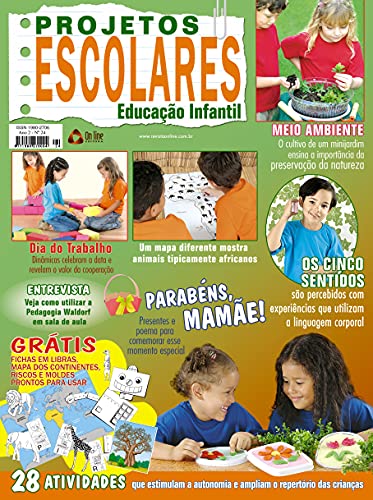 Livro PDF Projetos Escolares – Educação Infantil: Edição 24