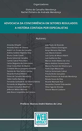 Livro PDF Advocacia da concorrência em setores regulados : A história contada por especialistas