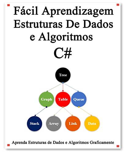 Livro PDF Fácil Aprendizagem Estruturas De Dados e Algoritmos C#: Aprenda graficamente estruturas de dados e algoritmos C# melhor do que antes