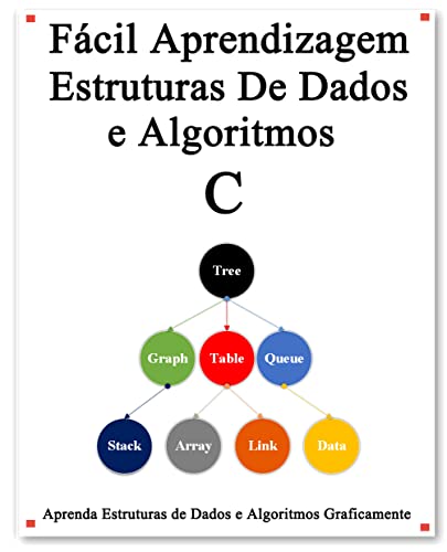 Livro PDF Fácil Aprendizagem Estruturas De Dados e Algoritmos C: Aprenda graficamente estruturas e algoritmos de dados C