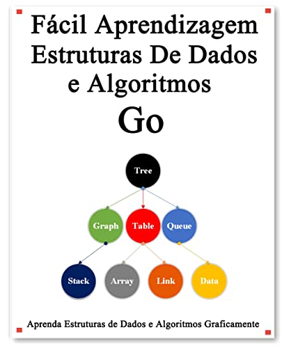 Livro PDF Fácil Aprendizagem Estruturas De Dados e Algoritmos Go: Aprenda graficamente estruturas de dados e algoritmos Go melhor do que antes
