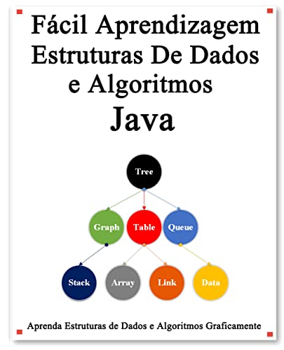 Livro PDF Fácil Aprendizagem Estruturas De Dados e Algoritmos Java: Aprenda facilmente estruturas de dados e algoritmos graficamente