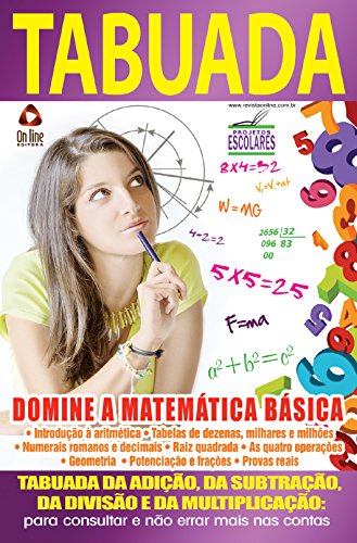 Livro PDF Projetos Escolares 01 – Tabuada: Domine a Matemática Básica