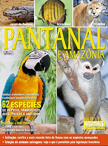 Livro PDF Guia de Animais Brasileiros: Pantanal e Amazônia
