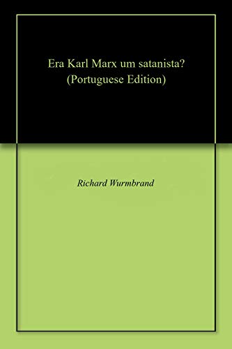 Livro PDF Era Karl Marx um satanista?