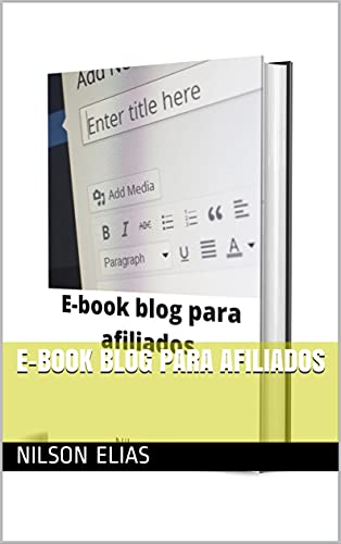 Livro PDF E-book blog para afiliados