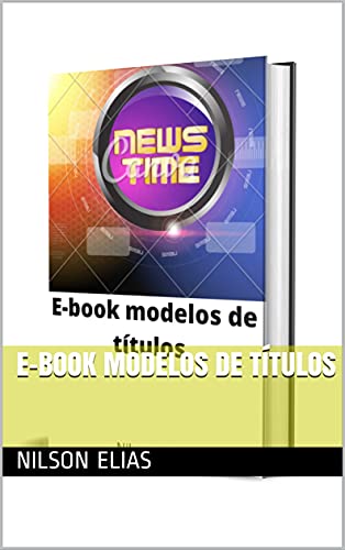 Livro PDF E-book modelos de títulos