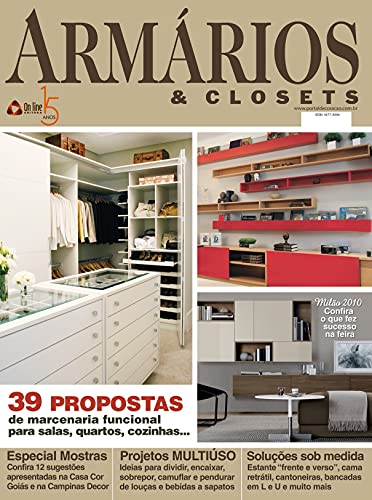 Livro PDF Armários & Closets: Edição 22