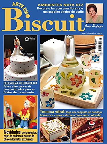 Livro PDF Arte em Biscuit: Edição 40