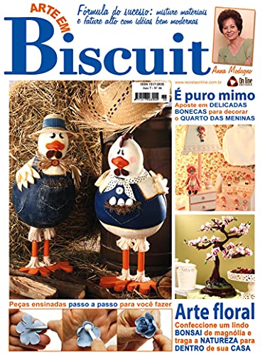 Livro PDF Arte em Biscuit: Edição 46