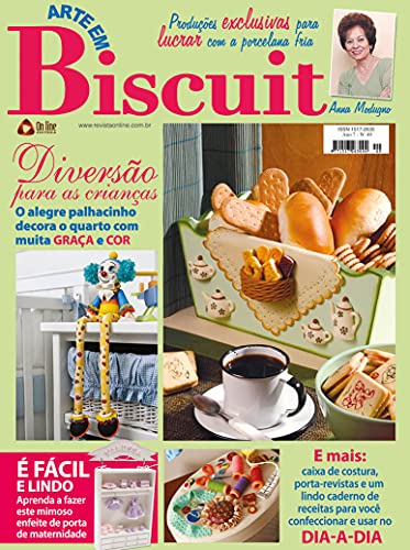 Livro PDF Arte em Biscuit: Edição 49