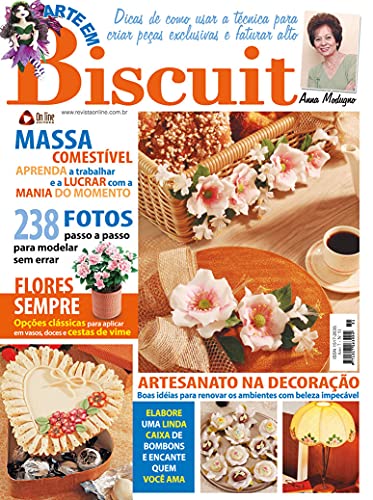 Livro PDF Arte em Biscuit: Edição 51