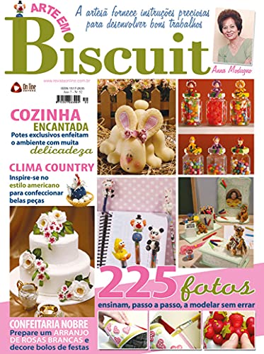 Livro PDF Arte em Biscuit: Edição 52