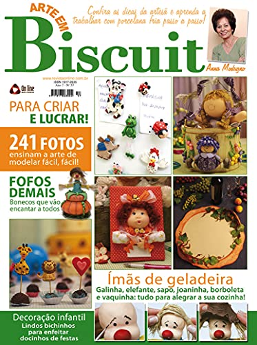 Livro PDF Arte em Biscuit: Edição 57