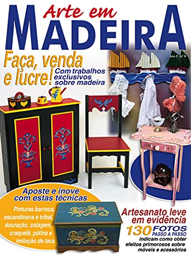 Livro PDF Arte em Madeira: Edição 8