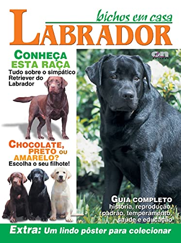 Livro PDF Bichos em casa: Labrador