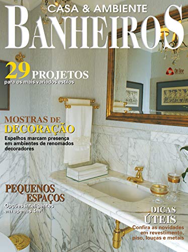 Livro PDF Casa & Ambiente – Banheiros & Lavabos: Edição 3