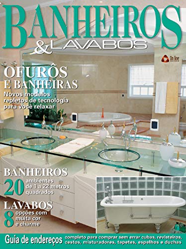Livro PDF Casa & Ambiente – Banheiros & Lavabos: Edição 5