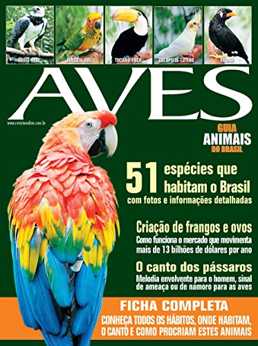Livro PDF Guia Animais do Brasil – Aves