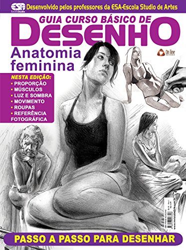 Livro PDF Guia Aprenda a Desenhar Anatomia Feminina Ed.01