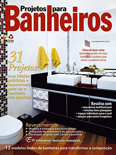 Livro PDF Projetos para Banheiros: Edição 12