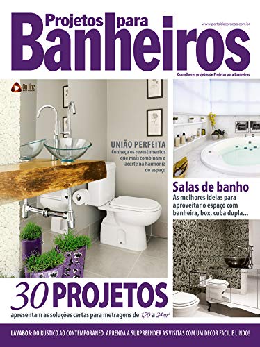 Livro PDF Projetos para Banheiros: Edição 17