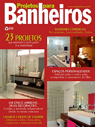 Livro PDF Projetos para Banheiros: Edição 5