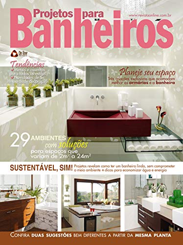 Livro PDF Projetos para Banheiros: Edição 9