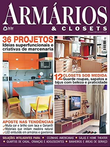 Livro PDF Armários & Closets: Edição 31