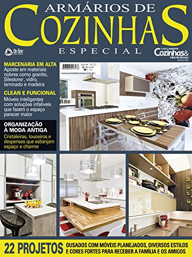 Livro PDF Casa e Ambiente – Armários de Cozinhas Especial 22