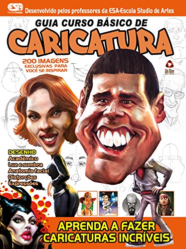 Livro PDF Guia Curso Básico de Caricatura 01