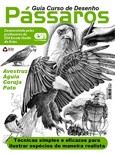 Livro PDF Guia Curso de Desenho Passaros