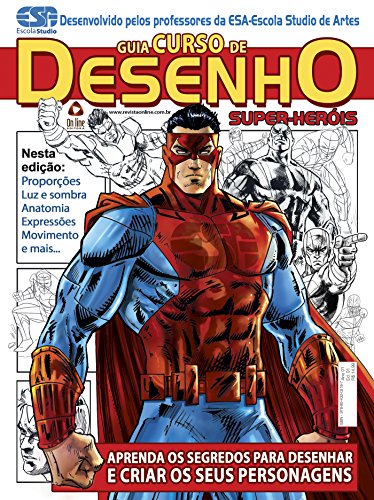 Livro PDF Guia Curso de Desenho Super-Heróis 01