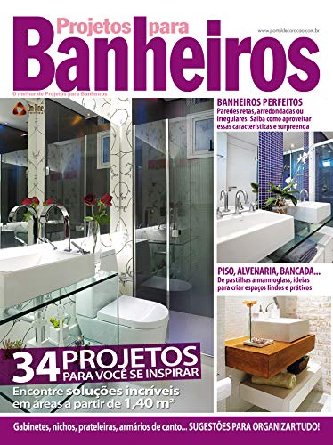 Livro PDF Projetos para Banheiros: Edição 16