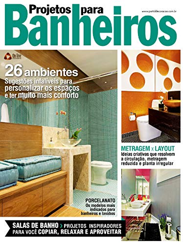 Livro PDF Projetos para Banheiros: Edição 19