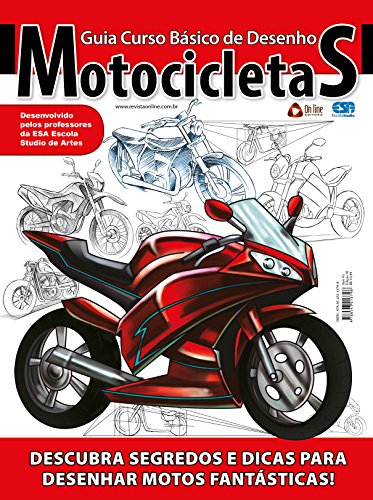 Livro PDF Guia Curso Básico de Desenho – Motocicletas